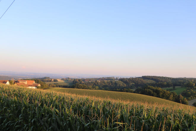 Ausblick auf der Tour
