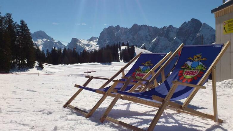 Skipiste relaxen