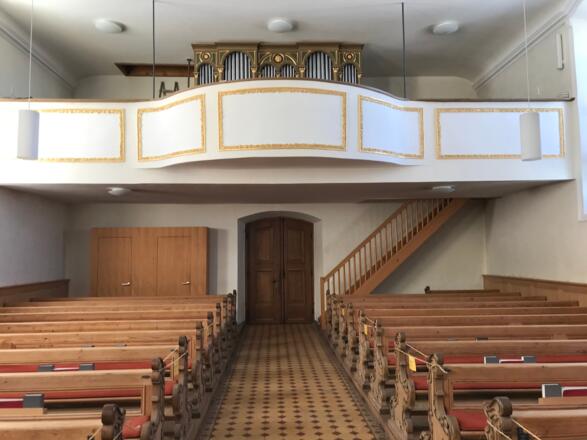 Pfarrkirche Möggers, Empore