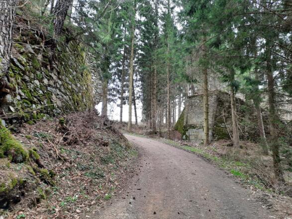 Pferdeeisenbahnviadukt Brücke Leitmannsdorf