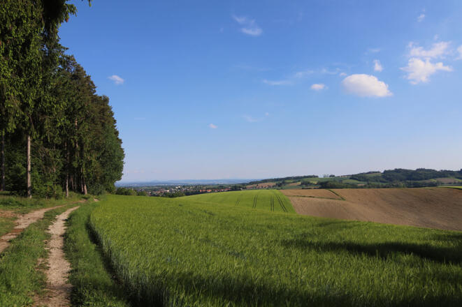 Ausblick auf der Tour