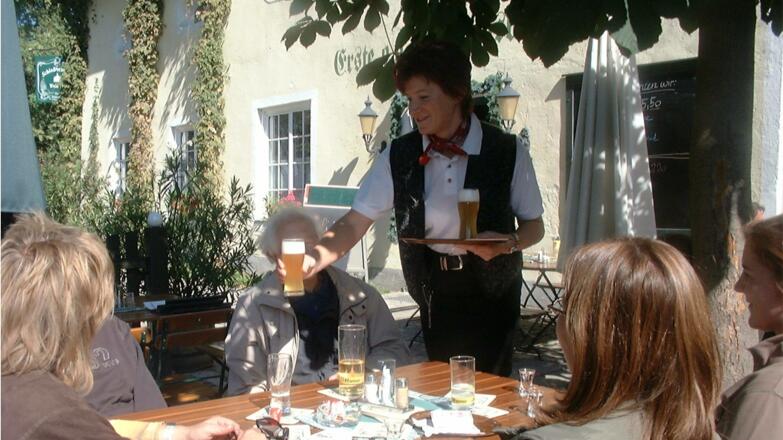 Einkehr in der Schlossbrauerei Weinberg