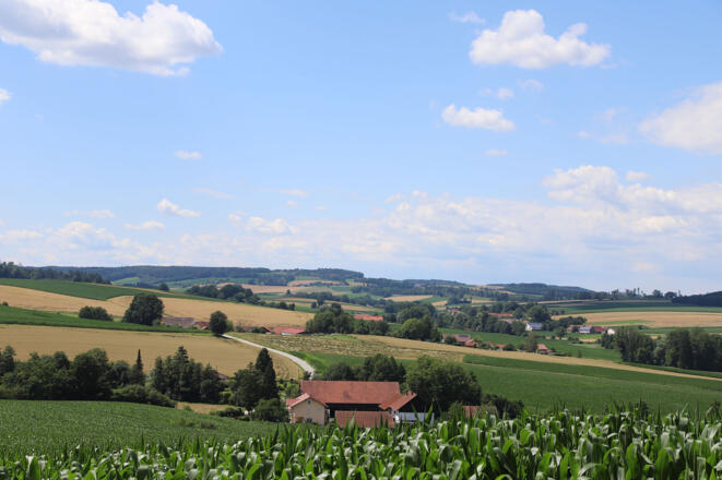 Ausblick auf der Tour