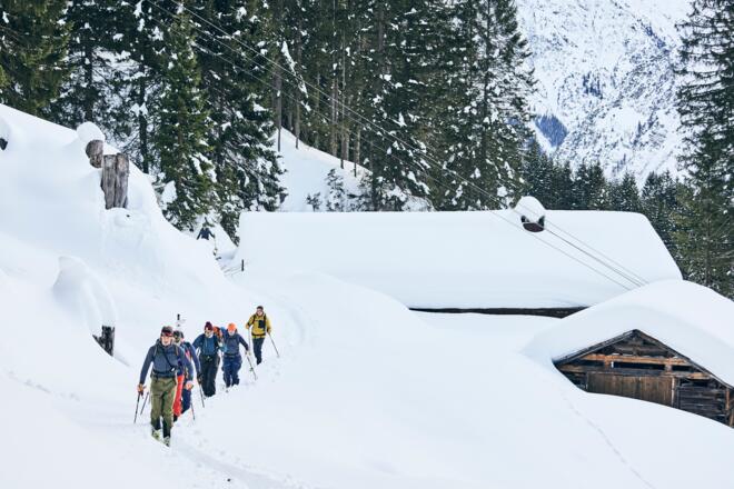 Skitour im Kleinwalsertal