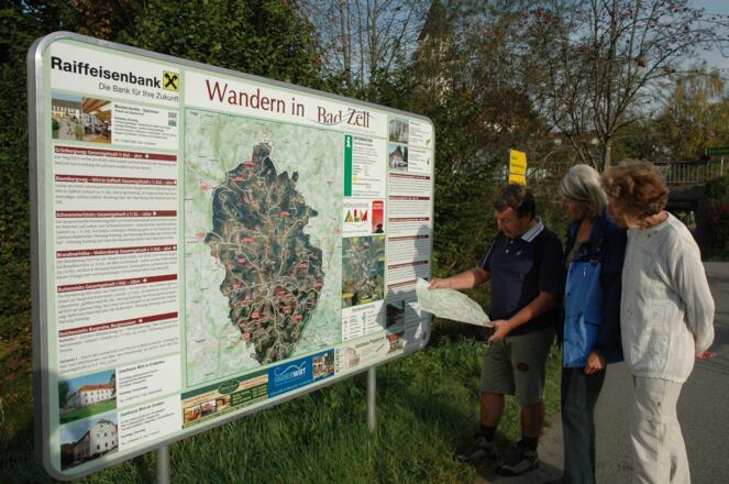 Wanderübersichtstafel