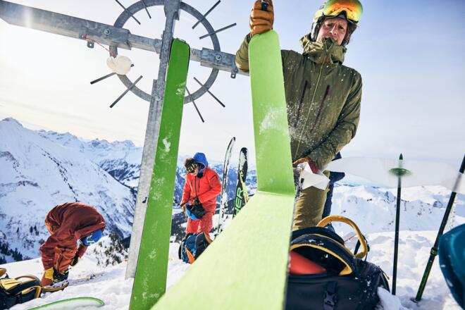 Skitour im Kleinwalsertal