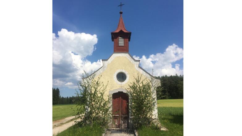 Kapelle entlang der MTB-Runde in Lasberg