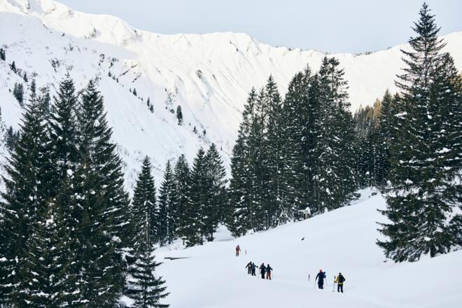 Skitour im Kleinwalsertal
