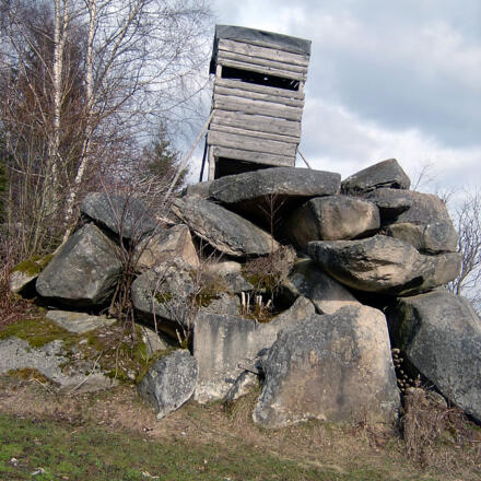 Felsformation am Hoader Steig