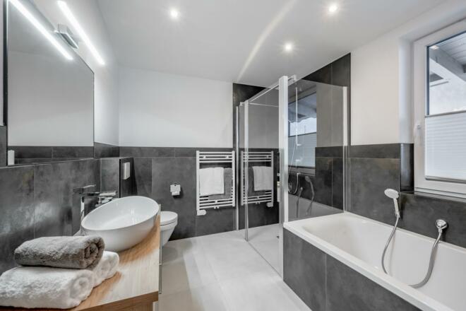 Apart Holzknecht Längenfeld, Badezimmer