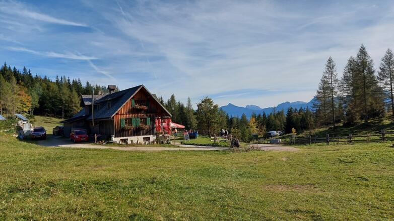 Schüttbauernalm in Unterlaussa