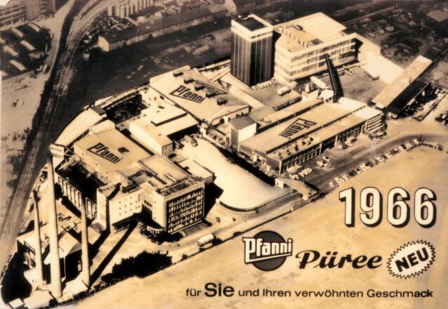 Werbung Pfanni Püree - Werksviertel-Mitte
