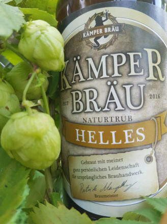 Selbstgebrautes Bier