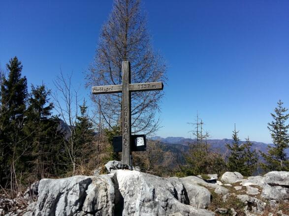 Anlaufalm - Hochkogel Gipfelkreuz