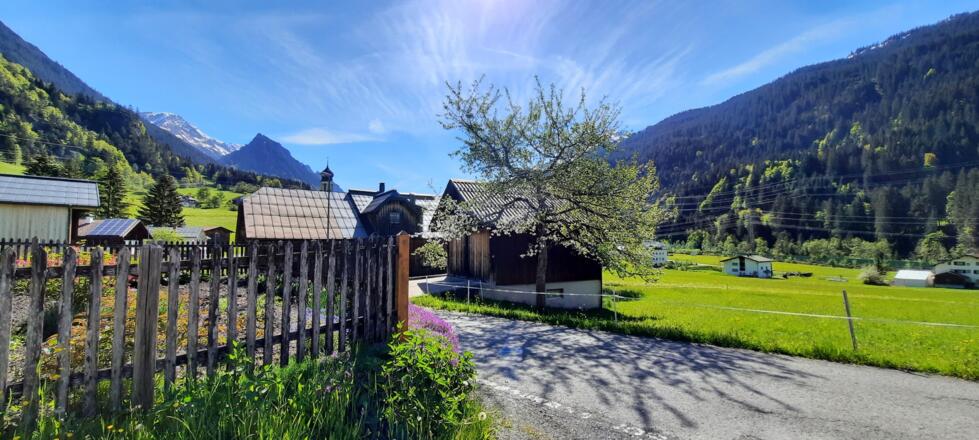 Natur genießen entlang des Weges