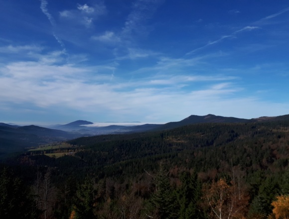 Aussicht von der Hindenburgkanzel