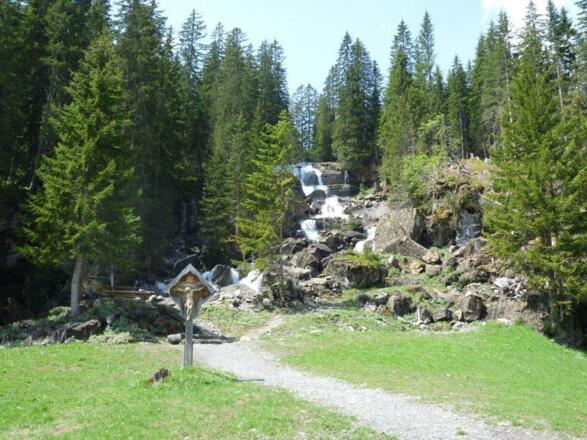 Wasserfall in der Melköde