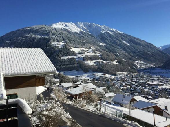 Blick von Terrasse auf Hochjoch