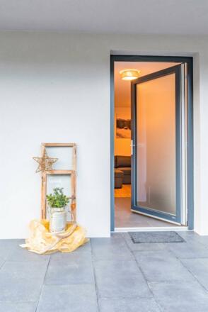 ebenerdig, Wohnung, Berge, Lift