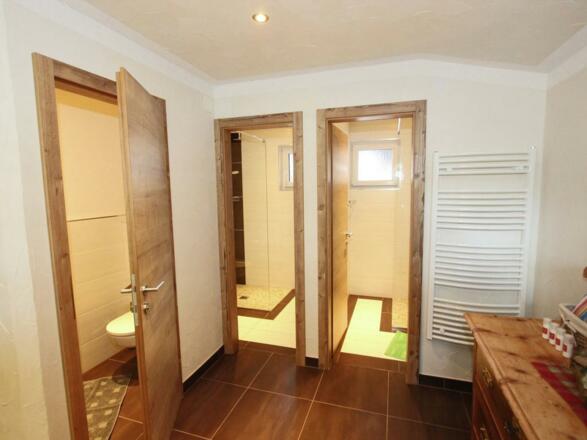 Eingang WC - Duschen