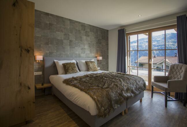 Schlafzimmer mit Terrasse