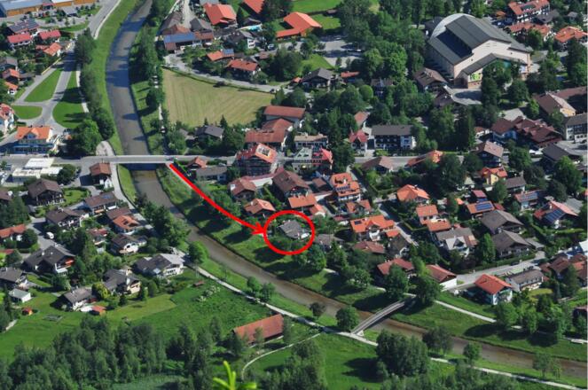 Lage der Ferienwohnung in Oberammergau