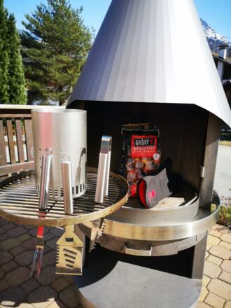 Holz-Kohe  Grill