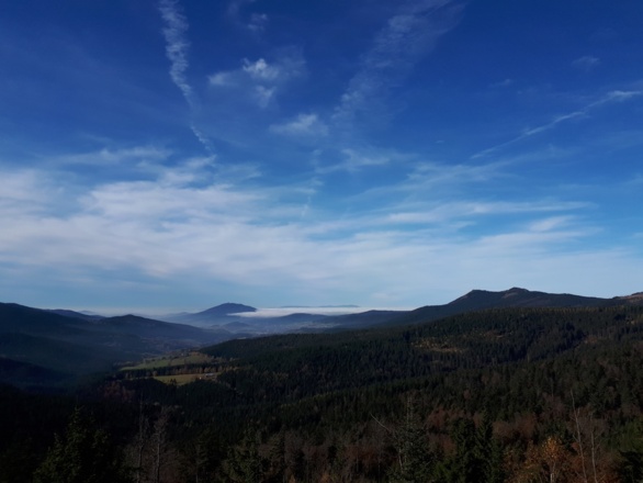 Aussicht von der Hindenburgkanzel