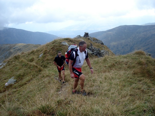 Aufstieg zum Gipfel des Salzachgeier