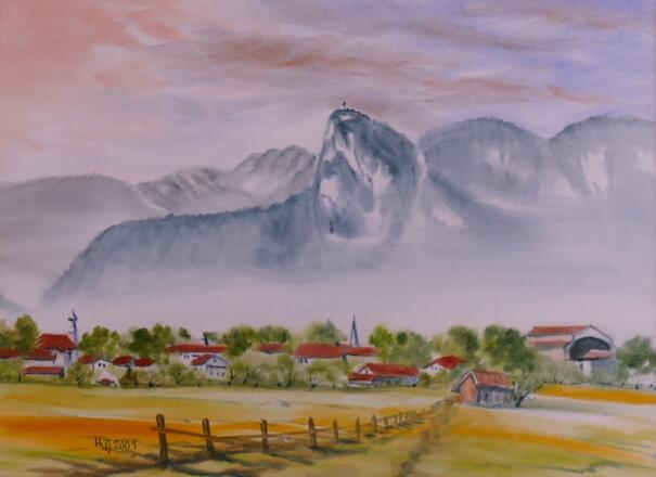 &quot;Unterm Kofel&quot; H.W. Jarosch, 2001