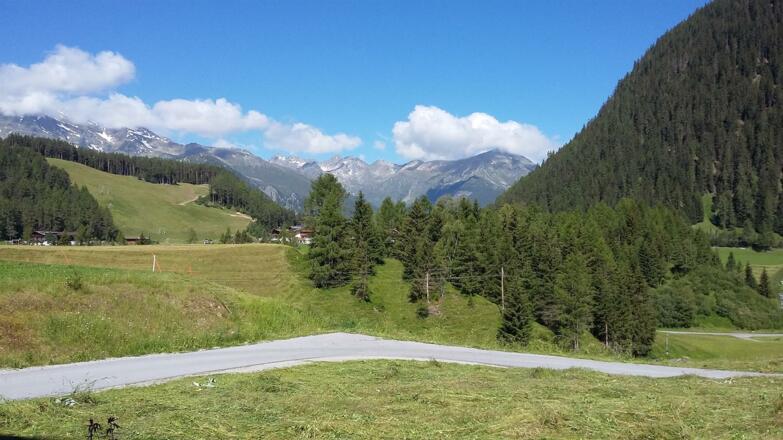 Ausblick vom Schlafzimmer