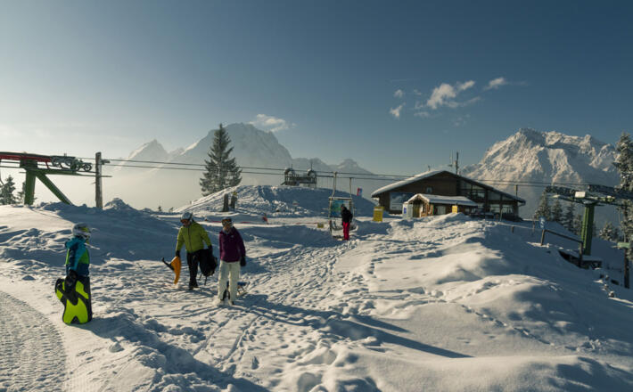 Bergstation der Hirscheck Sesselbahn