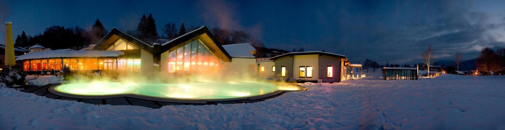 Außenaufnahme Winter Med.Zentrum