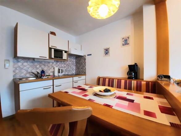 Küchenblock mit Essecke Ferienwohnung II