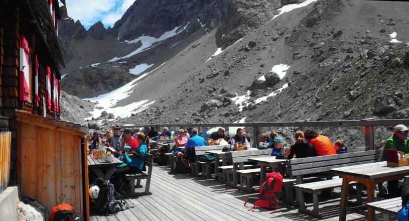 Karlsbaderhütte 2260m