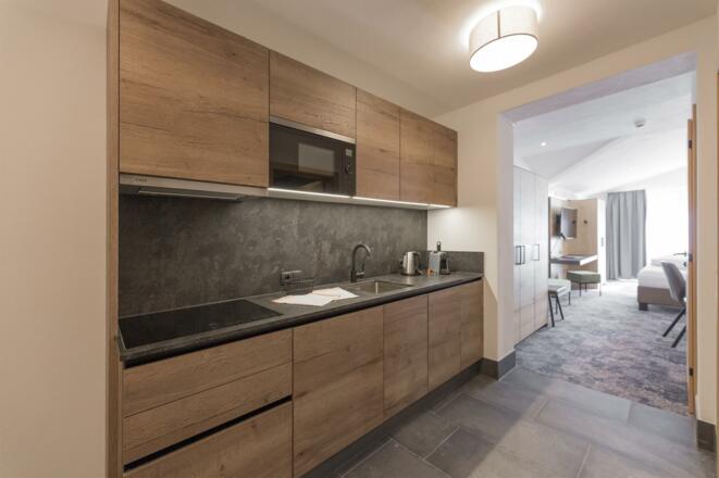 Panorama Appartement Küche