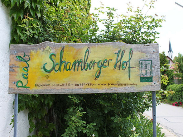 Schild Kräuterhof Raab©Schamberger Hof