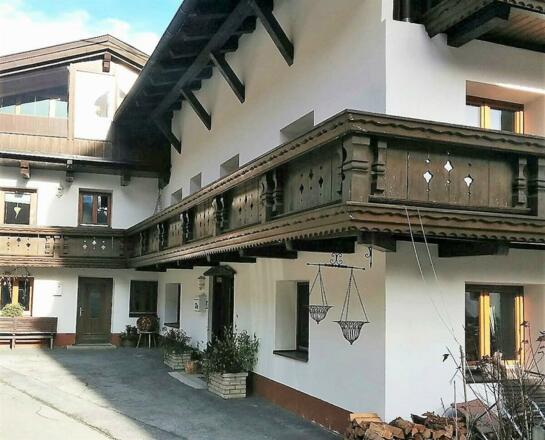 Ferienhaus Berger mit Eingang