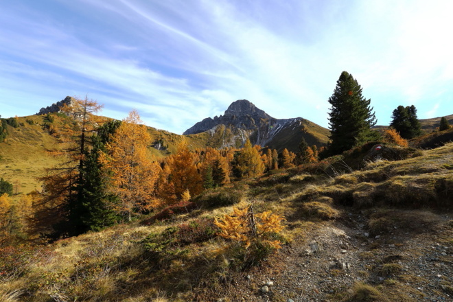 Blick auf Draugstein