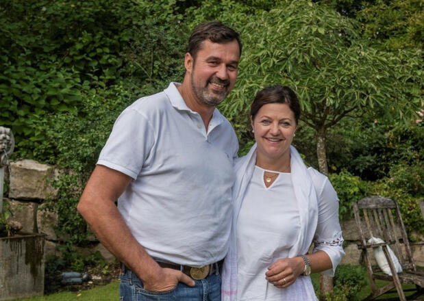Hopfenbauer Karl und Marion Pichlmeyer©Landratsamt Freising_Peter von Felbert
