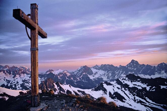 Sonnenaufgang Geißspitze