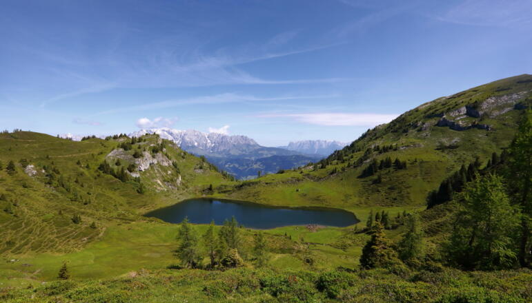 Blick auf Paarseen