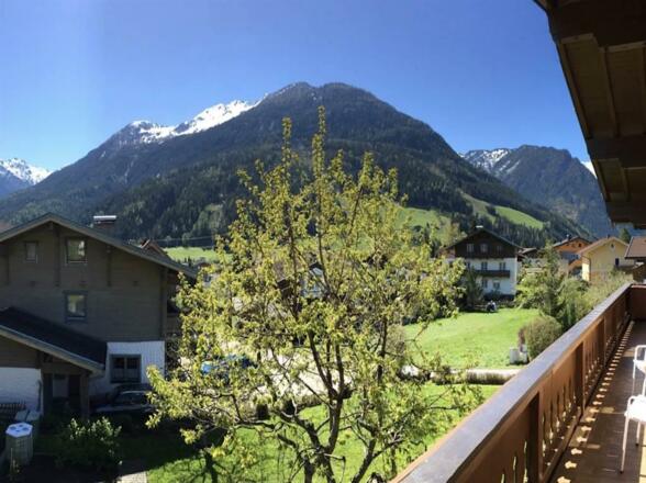 Balkon mit Aussicht