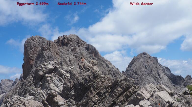 Rückblick von ca. 2630m