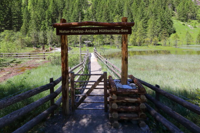 Kneippanlage Hüttschlag See