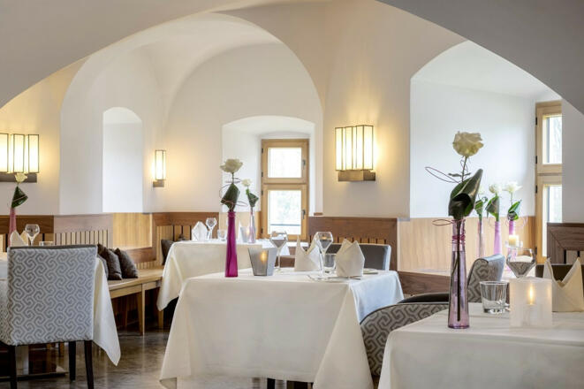 Gaststube des Camers im Schloss Hohenkammer