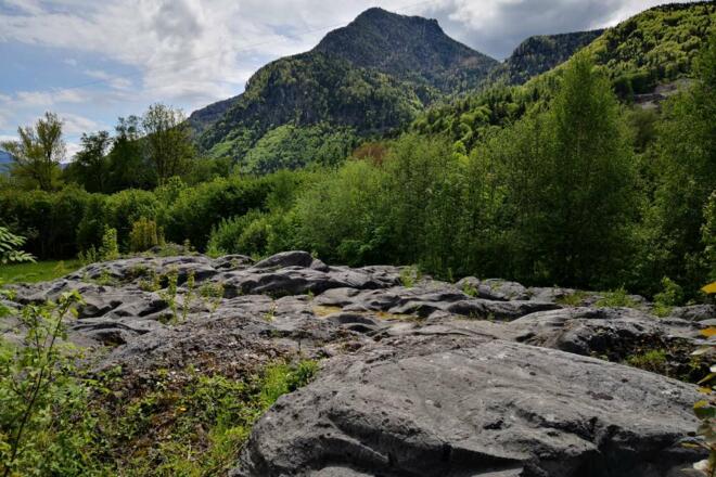 Gletscherschliff Flintsbach