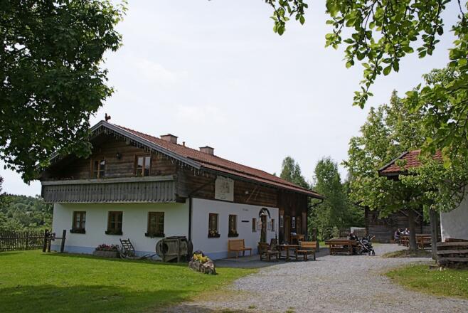 Blick in den Hofraum des Erlebnishofes &quot;Alte Mühle&quot;