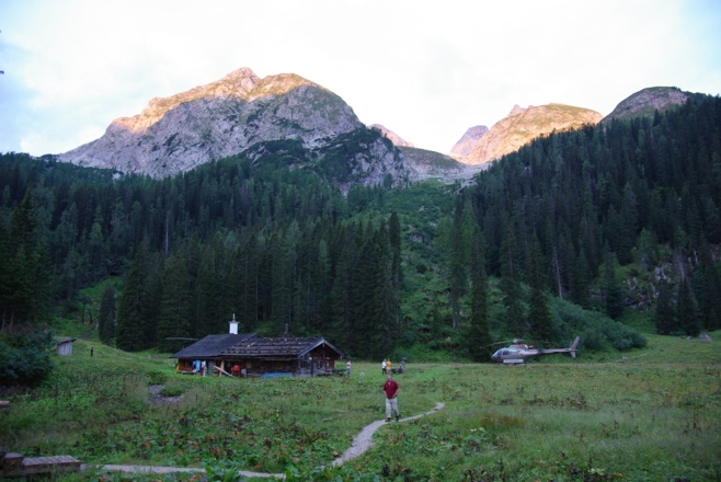 Wasseralm im letzten Licht