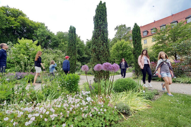 Oberdieckgarten in voller Blütenpracht - Weihenstephaner Gärten in Freising